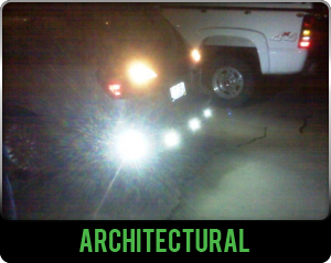 Automotive LED back up lights